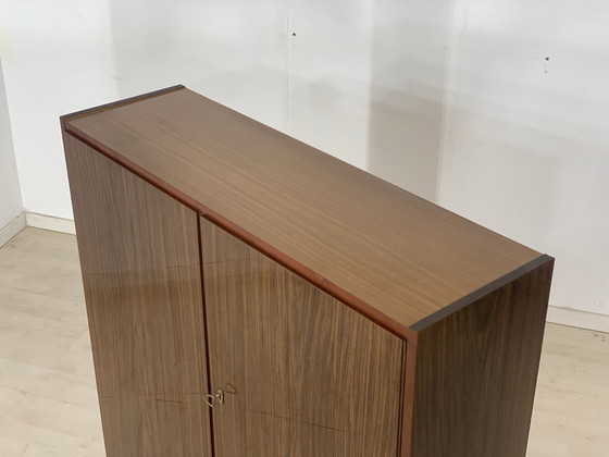 Image 1 of Mid Century ladenkast linnenkast vintage