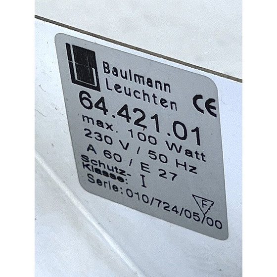 Image 1 of Paar vintage messing wandlampen van Baulmann Leuchten, Duitsland 1980