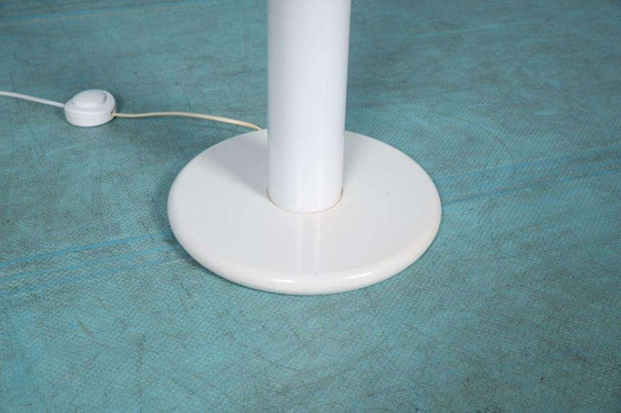 Image 1 of Space age 70s vloerlamp glas, minimalist large globe lamp