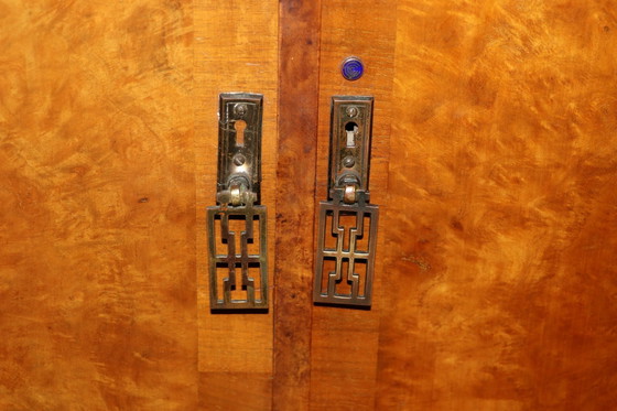 Image 1 of Art Deco Compactum Ltd  Herenkledingskast In Walnoot