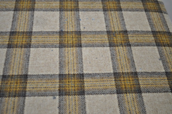 Image 1 of Vintage bench, plaid