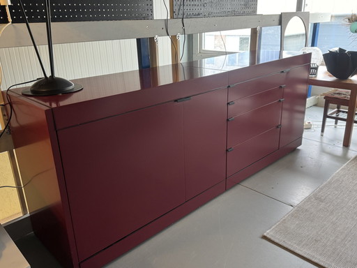 Pastoe Dressoir L-Serie Wijnrood