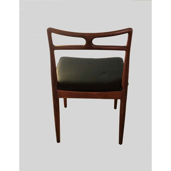 Image 1 of Set van 4 vintage teakhouten stoelen Inc. door Johannes Andersen, Denemarken