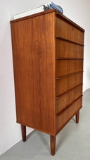 Deense ladekast in teak 