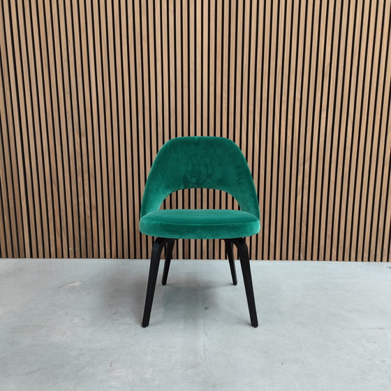 Image 1 of Knoll Saarinen Green Dining Chair