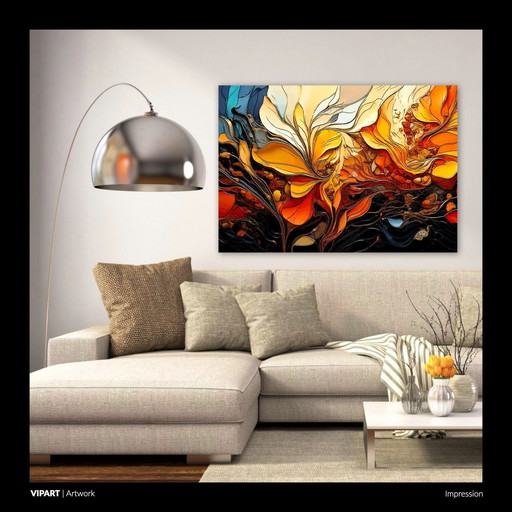 Vipart Abstract Artwork | Kleurrijke Lelies