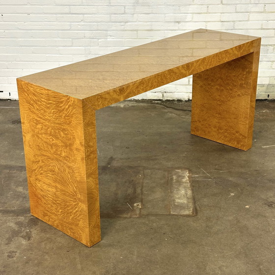 Image 1 of Console Tafel Met Burlwood Van Selva