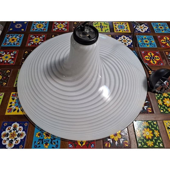 Image 1 of Vintage Murano glazen hanglamp, jaren 1960