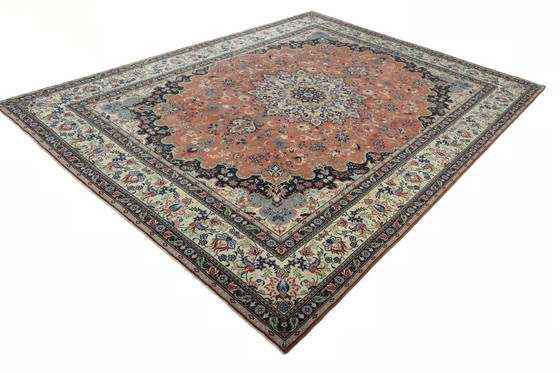 Image 1 of Handgeknoopt oosters Yazd-tapijt - 392 X 295 cm