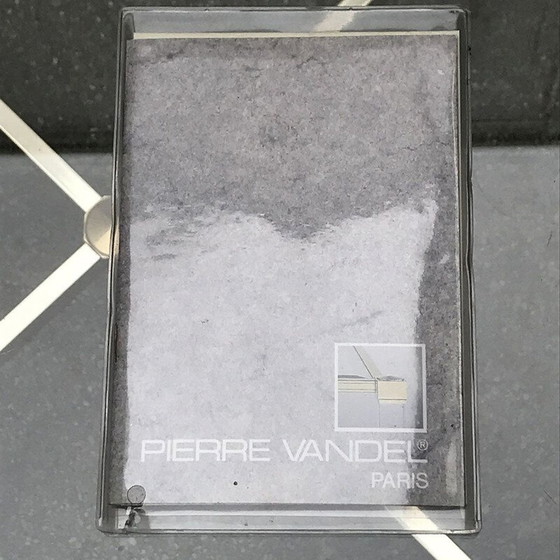 Image 1 of Paar Anthios vintage bijzettafels van Pierre Vandel, 1980