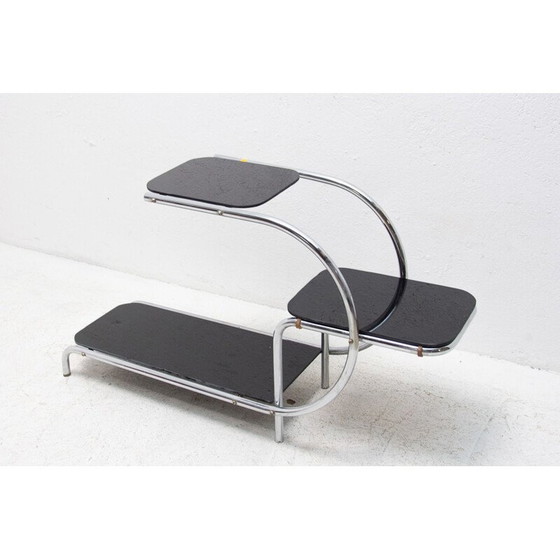 Image 1 of Vintage Bauhaus plantenstandaard model 715 van Emile Guillot, jaren 1930