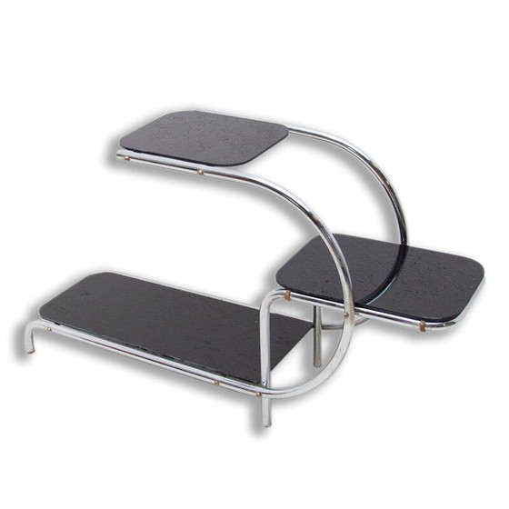 Image 1 of Vintage Bauhaus plantenstandaard model 715 van Emile Guillot, jaren 1930