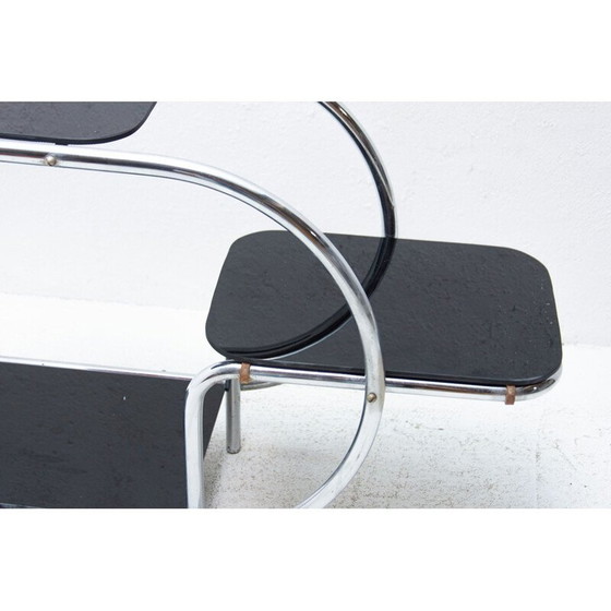 Image 1 of Vintage Bauhaus plantenstandaard model 715 van Emile Guillot, jaren 1930