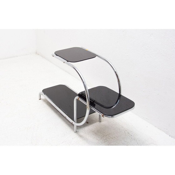 Image 1 of Vintage Bauhaus plantenstandaard model 715 van Emile Guillot, jaren 1930