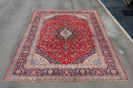 Groot Kashan Perzisch Tapijt Cm 357 X Cm 485