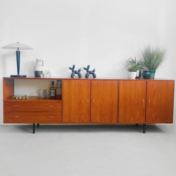 Image 1 of Mid-century Deens design sideboard lowboard kast 1960's