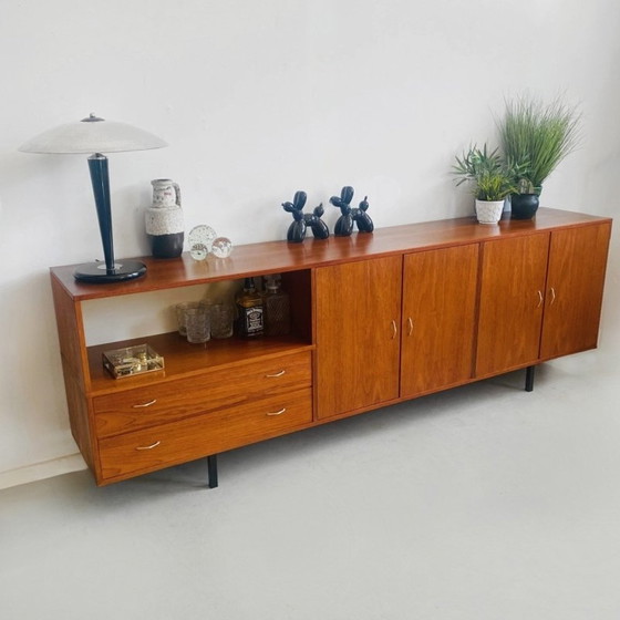 Image 1 of Mid-century Deens design sideboard lowboard kast 1960's