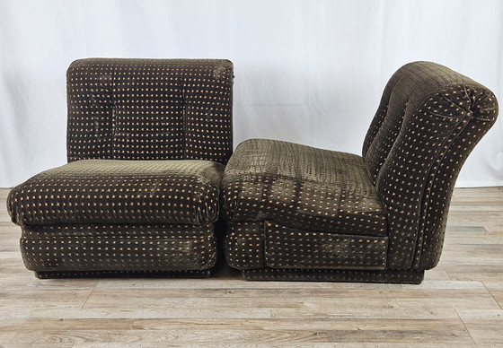 Image 1 of 3x Vintage modulaire fauteuils