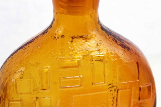 Image 1 of Empoli amber glazen fles