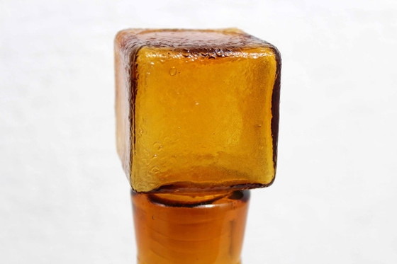 Image 1 of Empoli amber glazen fles