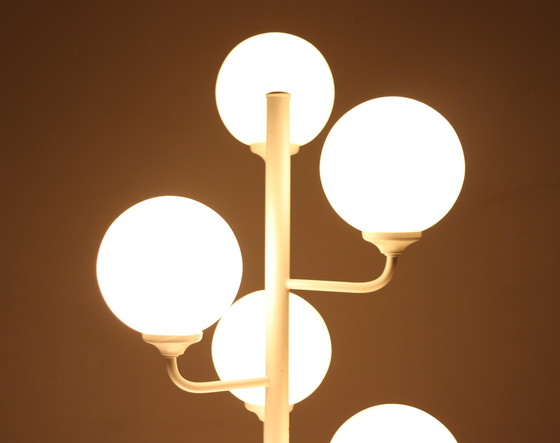 Image 1 of Grote Spoetnik-vloerlamp uit het ruimtetijdperk, 1970