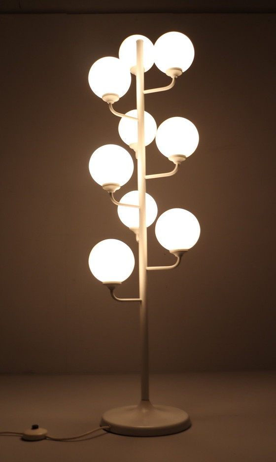 Image 1 of Grote Spoetnik-vloerlamp uit het ruimtetijdperk, 1970