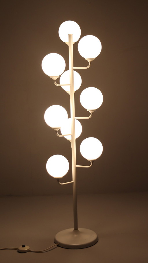 Grote Spoetnik-vloerlamp uit het ruimtetijdperk, 1970