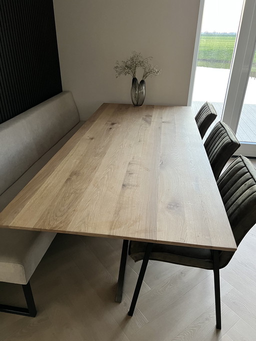 Industrial Home Eettafel Kulin 220 X 100 Cm