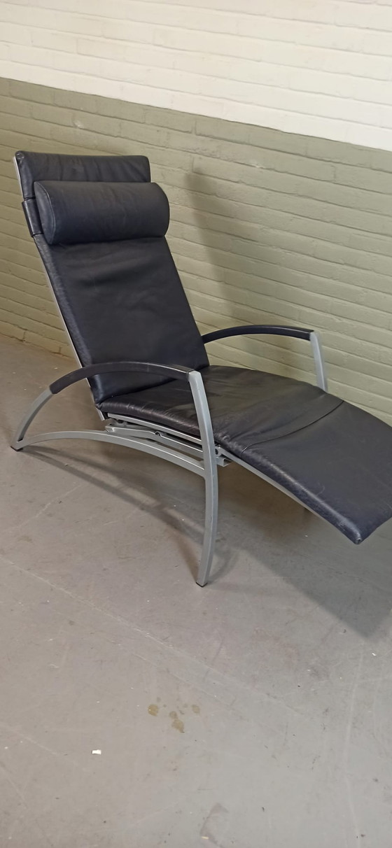 Image 1 of Interprofil 'Pax' leren fauteuil fauteuil