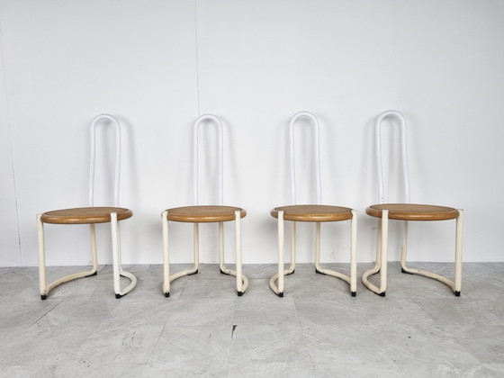 Image 1 of 4x Vintage eetkamerstoel