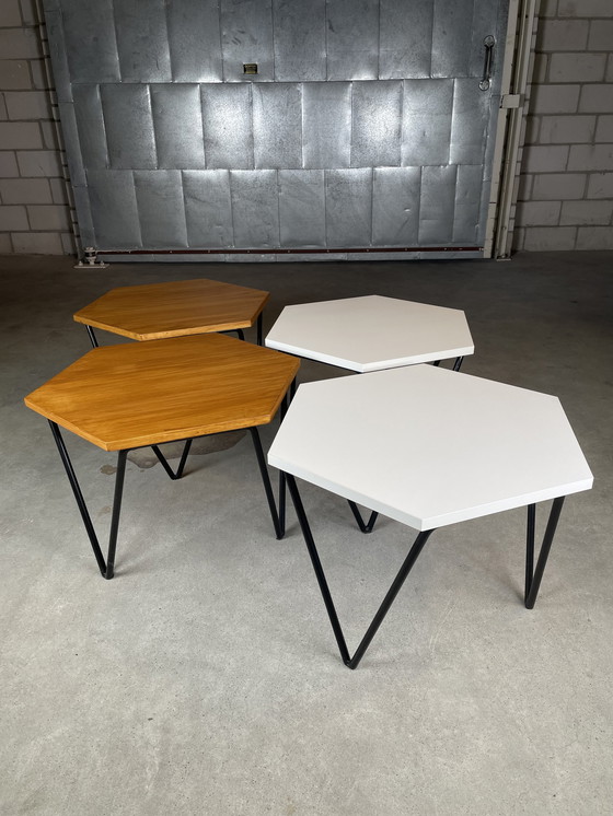 Image 1 of 4x Gio Ponti coffeetable for Isa Bergamo