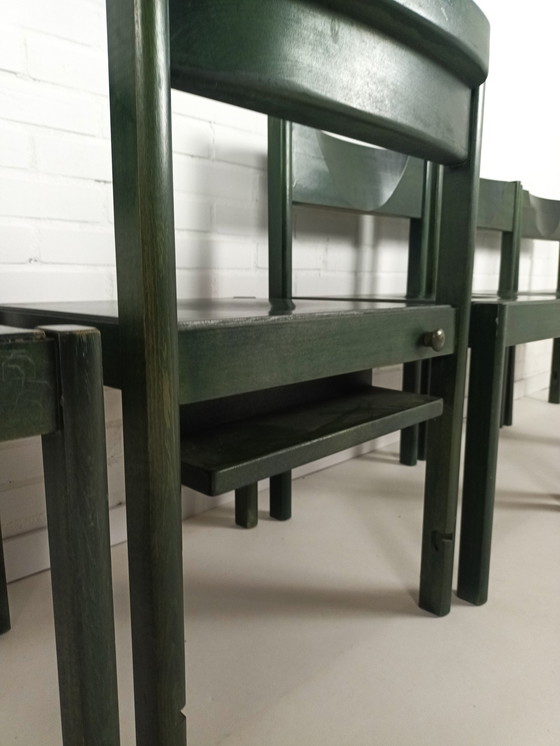 Image 1 of 7x modernist stoel