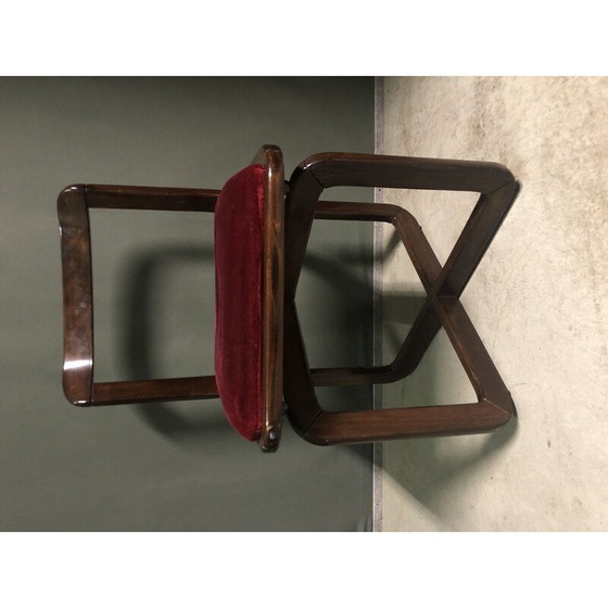 Image 1 of Set van 4 vintage eetkamerstoelen, Italië 1960