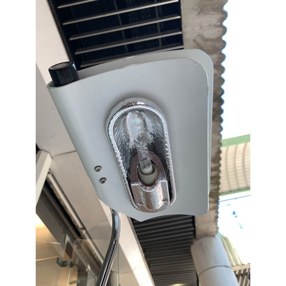 Image 1 of Vintage metalen en marmeren lamp Skipper van Bruno Gecchelin, 1970