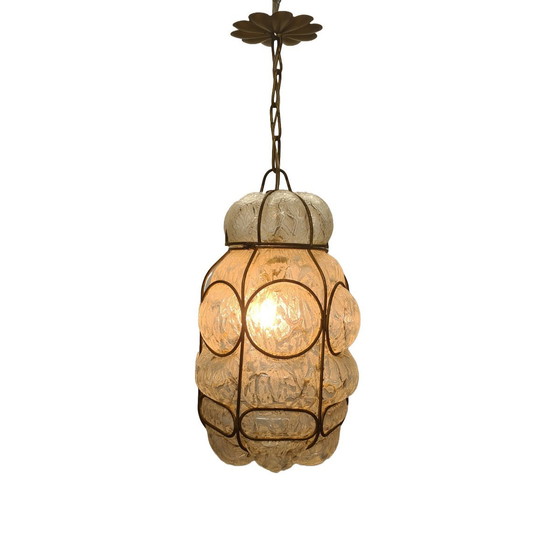 Image 1 of Venetiaanse Glazen Hanglamp, Jaren