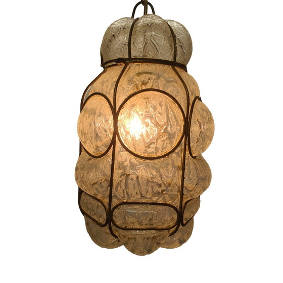 Image 1 of Venetiaanse Glazen Hanglamp, Jaren