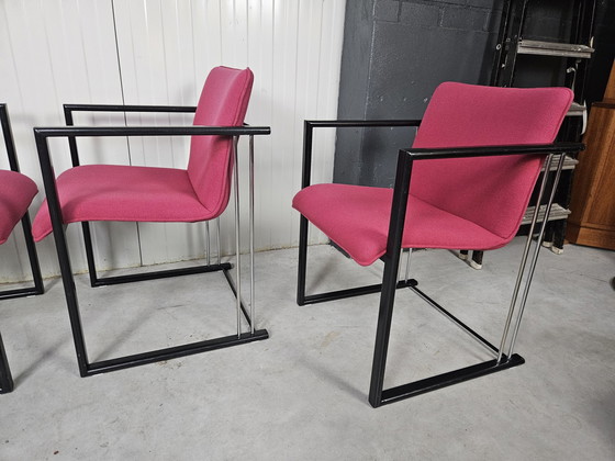 Image 1 of Vintage Eetkamer Stoelen, 4 Stuks