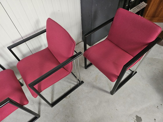 Image 1 of Vintage Eetkamer Stoelen, 4 Stuks