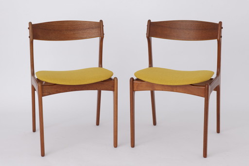 2 Erik Buch Stoelen #49 Deense 1960S Vintage