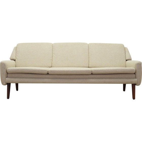 Image 1 of Vintage crèmekleurige bank, Denemarken 1970