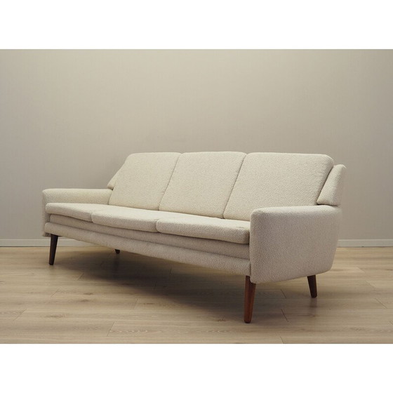 Image 1 of Vintage crèmekleurige bank, Denemarken 1970