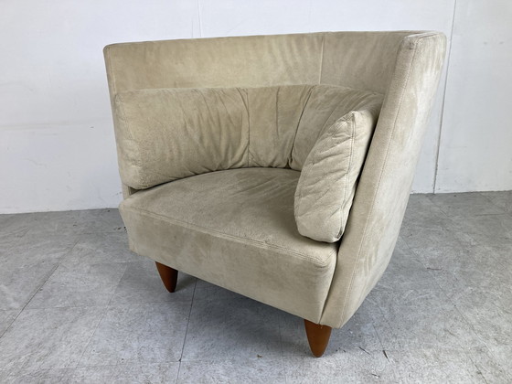 Image 1 of Ligne Roset loungestoel met hoge rugleuning