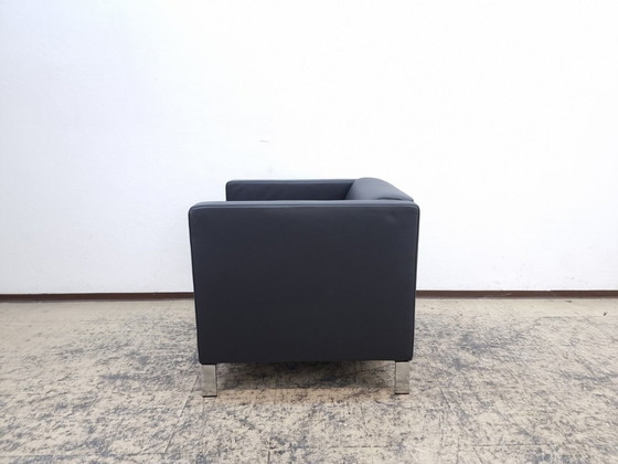 Image 1 of Knoll Foster fauteuil design fauteuil leren stoel bureaustoel leer naar Vitra