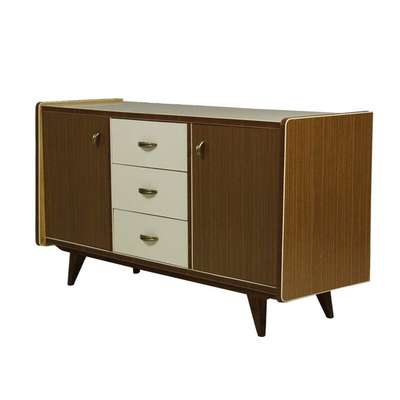 Image 1 of Vintage dressoir van hout en formica, Duitsland 1960