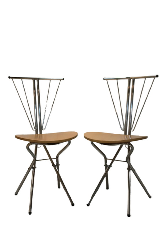 Image 1 of Vintage Design Klapstoelen - La Palma