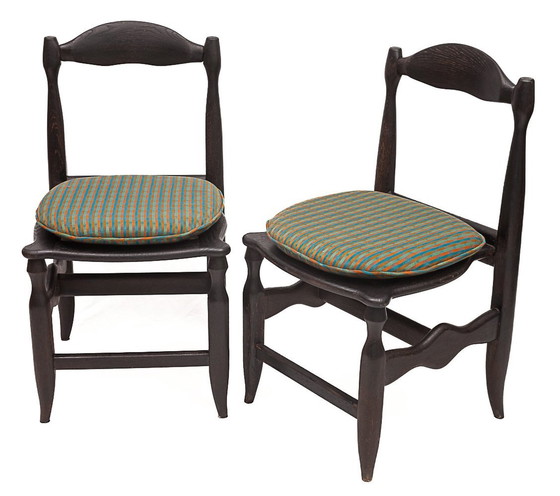 Image 1 of Set van 4 Stoelen Door Guillerme Et Chambron
