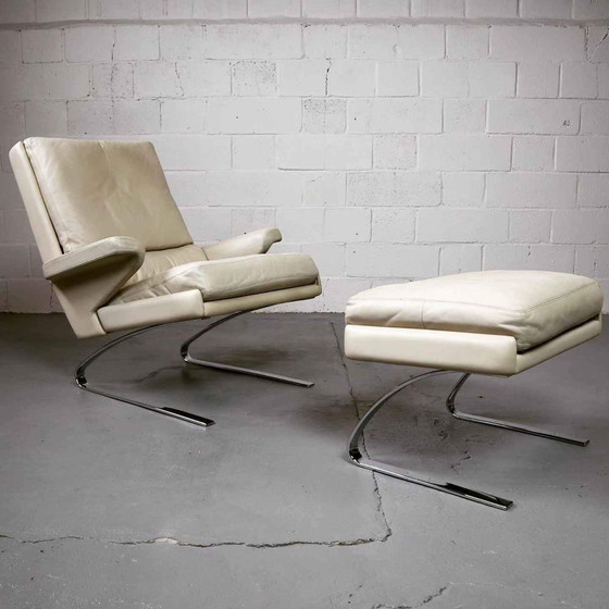 Image 1 of COR Germany Swing lounge chair + ottoman