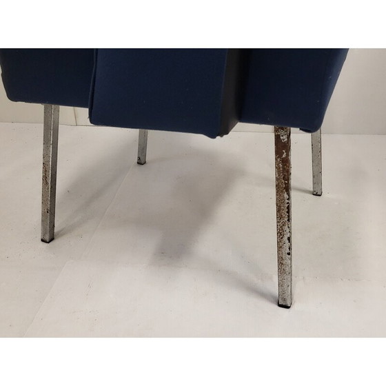 Image 1 of Paar vintage President fauteuils van Jacques Adnet