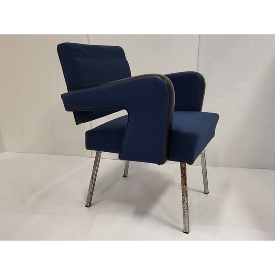 Image 1 of Paar vintage President fauteuils van Jacques Adnet