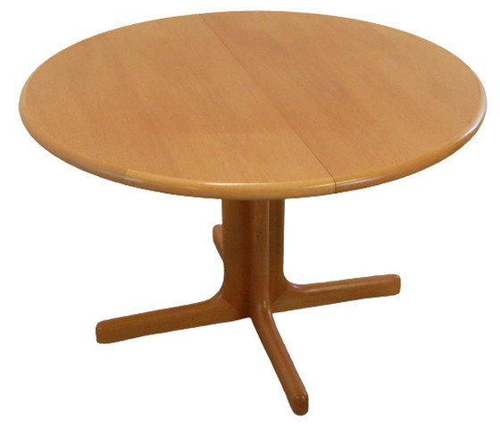 Image 1 of Vintage Lübke Zolling ronde eettafel verlengbaar 